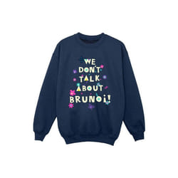 Disney - Sweat ENCANTO WE DON'T TALK ABOUT BRUNO - Garçon (Bleu marine)