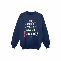 Disney - Sweat ENCANTO WE DON'T TALK ABOUT BRUNO - Garçon (Bleu marine)