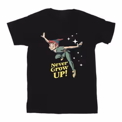 Disney - T-shirt NEVER GROW UP - Homme (Noir)