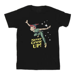 Disney - T-shirt NEVER GROW UP - Homme (Noir)