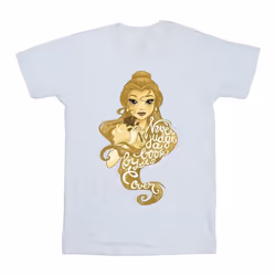 Disney - T-shirt BEAUTY AND THE BEAST NEVER JUDGE - Homme (Blanc)