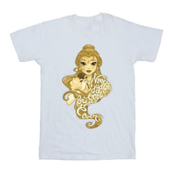 Disney - T-shirt BEAUTY AND THE BEAST NEVER JUDGE - Homme (Blanc)