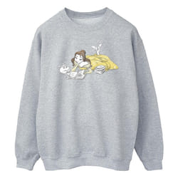 Disney - Sweat BEAUTY AND THE BEAST - Homme (Gris chiné)