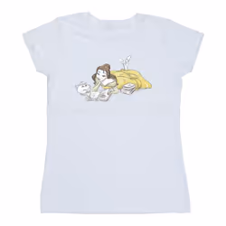 Disney - T-shirt BEAUTY AND THE BEAST - Femme (Blanc)