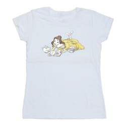 Disney - T-shirt BEAUTY AND THE BEAST - Femme (Blanc)