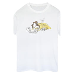 Disney - T-shirt BEAUTY AND THE BEAST - Femme (Blanc)