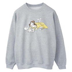 Disney - Sweat BEAUTY AND THE BEAST - Femme (Gris chiné)