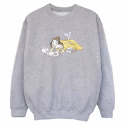 Disney - Sweat BEAUTY AND THE BEAST - Garçon (Gris chiné)