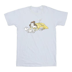 Disney - T-shirt BEAUTY AND THE BEAST - Fille (Blanc)