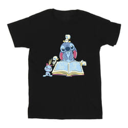 Disney - T-shirt LILO & STITCH - Fille (Noir)