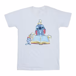 Disney - T-shirt LILO & STITCH - Fille (Blanc)