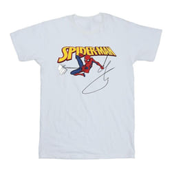 Marvel - T-shirt WITH A BOOK - Fille (Blanc)