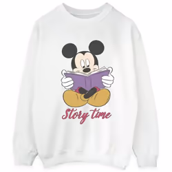 Disney - Sweat STORY TIME - Homme (Blanc)