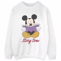 Disney - Sweat STORY TIME - Homme (Blanc)
