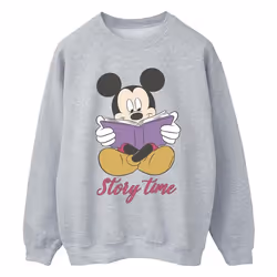 Disney - Sweat STORY TIME - Homme (Gris chiné)