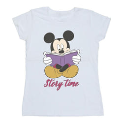 Disney - T-shirt STORY TIME - Femme (Blanc)