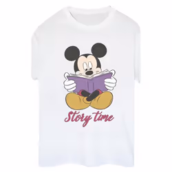 Disney - T-shirt STORY TIME - Femme (Blanc)
