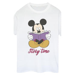 Disney - T-shirt STORY TIME - Femme (Blanc)