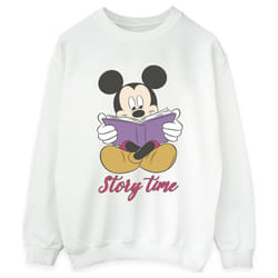 Disney - Sweat STORY TIME - Femme (Blanc)
