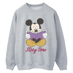 Disney - Sweat STORY TIME - Femme (Gris chiné)