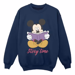 Disney - Sweat STORY TIME - Garçon (Bleu marine)