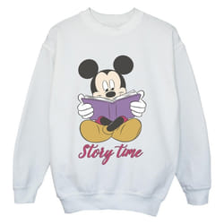 Disney - Sweat STORY TIME - Garçon (Blanc)