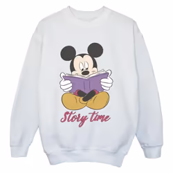Disney - Sweat STORY TIME - Garçon (Blanc)