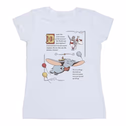 Disney - T-shirt - Femme (Blanc)