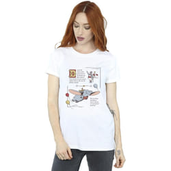 Disney - T-shirt - Femme (Blanc)