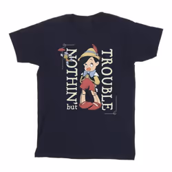 Disney - T-shirt NOTHING BUT TROUBLE - Homme (Bleu marine)