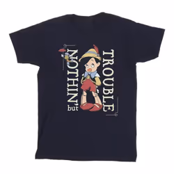 Disney - T-shirt NOTHING BUT TROUBLE - Homme (Bleu marine)