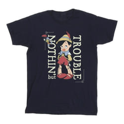 Disney - T-shirt NOTHING BUT TROUBLE - Homme (Bleu marine)