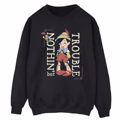 Disney - Sweat NOTHING BUT TROUBLE - Homme (Noir)