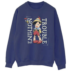 Disney - Sweat NOTHING BUT TROUBLE - Homme (Bleu marine)
