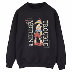 Disney - Sweat NOTHING BUT TROUBLE - Femme (Noir)
