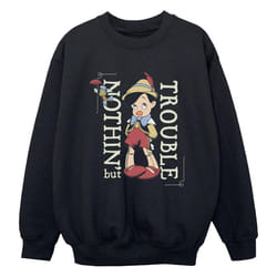 Disney - Sweat NOTHING BUT TROUBLE - Garçon (Noir)