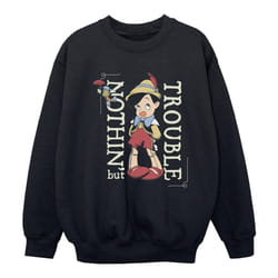 Disney - Sweat NOTHING BUT TROUBLE - Fille (Noir)