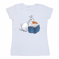 Disney - T-shirt FROZEN - Femme (Blanc)