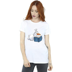 Disney - T-shirt FROZEN - Femme (Blanc)