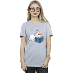 Disney - T-shirt FROZEN - Femme (Gris chiné)