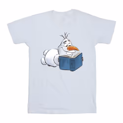 Disney - T-shirt FROZEN - Garçon (Blanc)