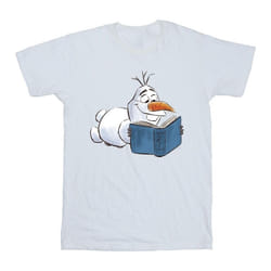 Disney - T-shirt FROZEN - Garçon (Blanc)