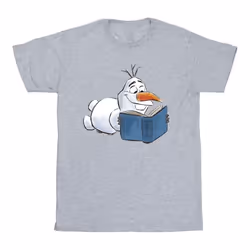 Disney - T-shirt FROZEN - Garçon (Gris chiné)