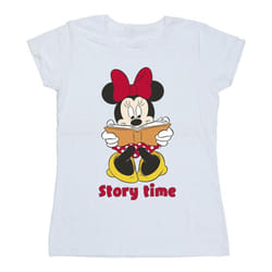 Disney - T-shirt STORY TIME - Femme (Blanc)