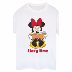 Disney - T-shirt STORY TIME - Femme (Blanc)