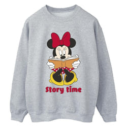 Disney - Sweat STORY TIME - Femme (Gris chiné)