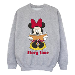Disney - Sweat STORY TIME - Fille (Gris chiné)