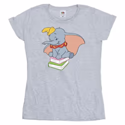 Disney - T-shirt SITTING ON - Femme (Gris chiné)