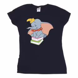 Disney - T-shirt SITTING ON - Femme (Bleu marine)