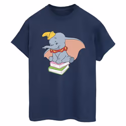 Disney - T-shirt SITTING ON - Femme (Bleu marine)